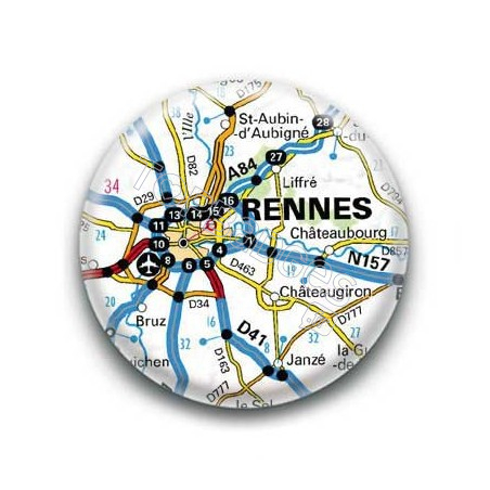 Badge GPS Ville de Rennes