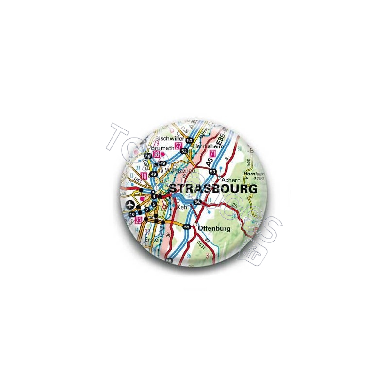 Badge GPS Ville de Strasbourg