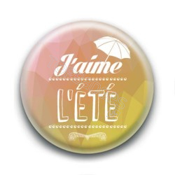 Badge : J'aime l'été