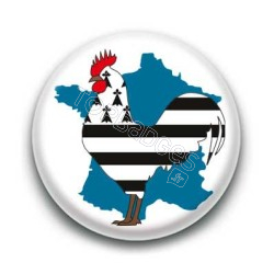 Badge France Coq Breton