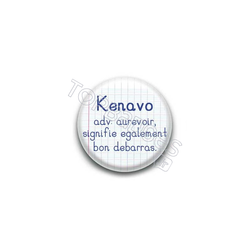 Badge Bretagne Kenavo