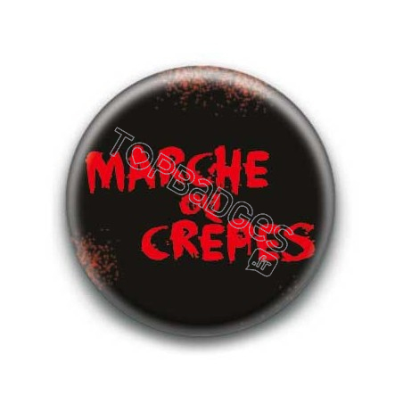 Badge Marche ou Crèpes