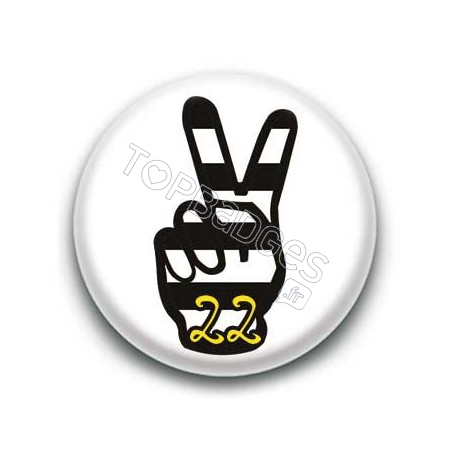 Badge Peace Breton 22