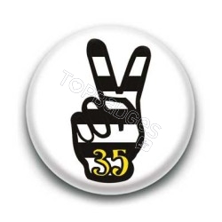 Badge Peace Breton 35
