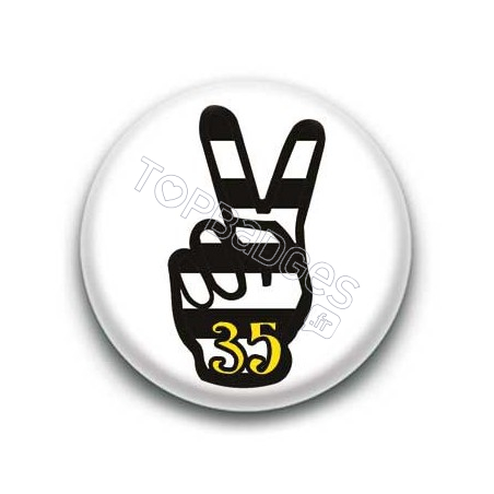 Badge Peace Breton 35