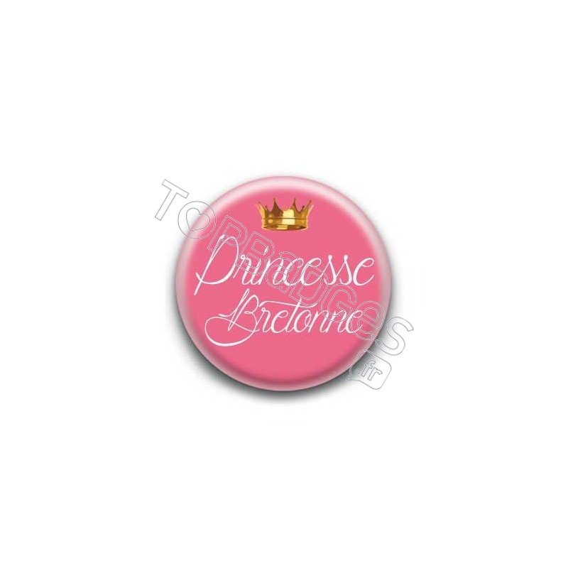 Badge Princesse Bretonne