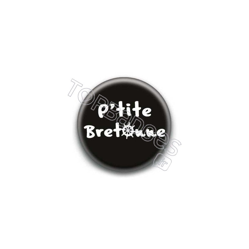 Badge Ptite Bretonne Gouvernail