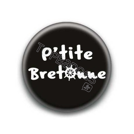 Badge Ptite Bretonne Gouvernail