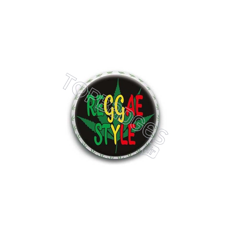 Badge Reggae Style