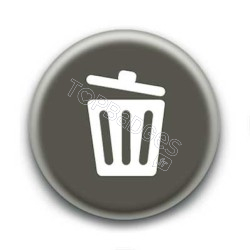 Badge Poubelle / Trash