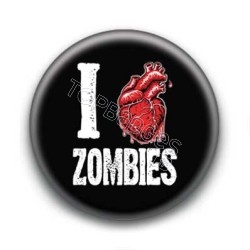 Badge I Love Zombies