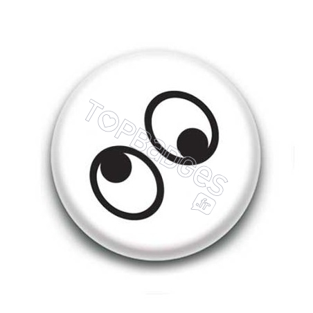 Badge : Smiley fou