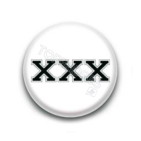 Badge Straight Edge Sur Fond Blanc 2