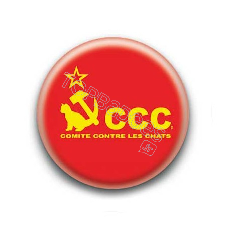 Badge : Comité contre les chats