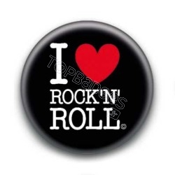 Badge I Love Rock'n'Roll 2