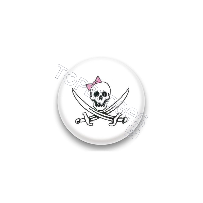 Badge Pirate Girl