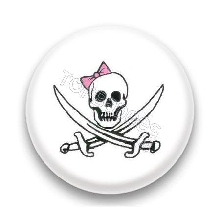 Badge Pirate Girl