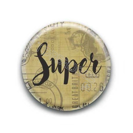 Badge Super Masculin