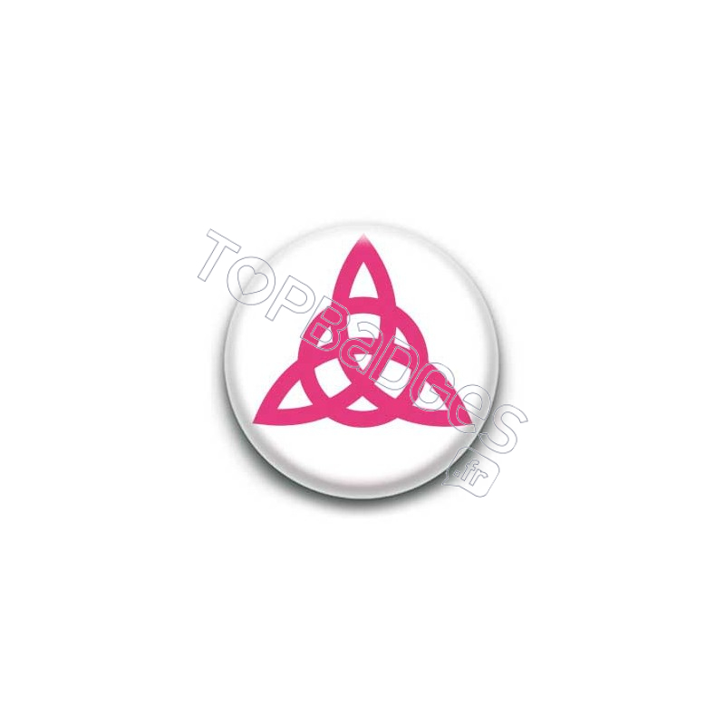 Badge Triquetra Rose