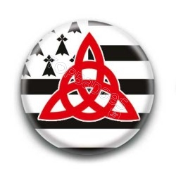 Badge Triquetra Breton