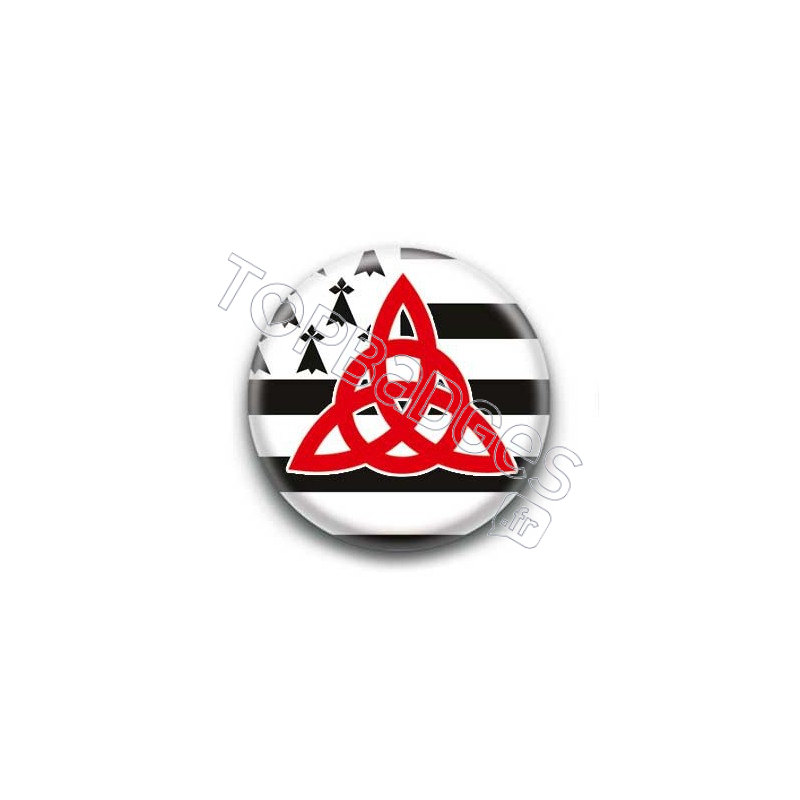 Badge Triquetra Breton