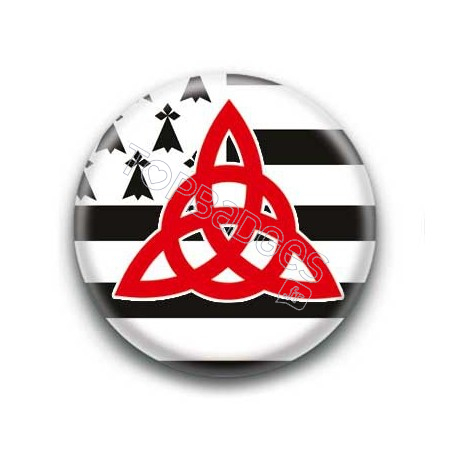 Badge Triquetra Breton