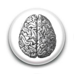 Badge cerveau