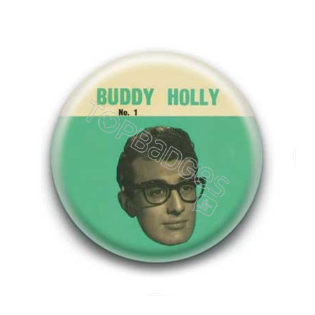 Badge : Chanteur Buddy Holly