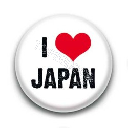 Badge : I love Japan