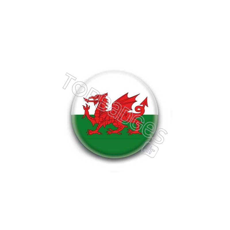 Badge : Drapeau Pays de Galles