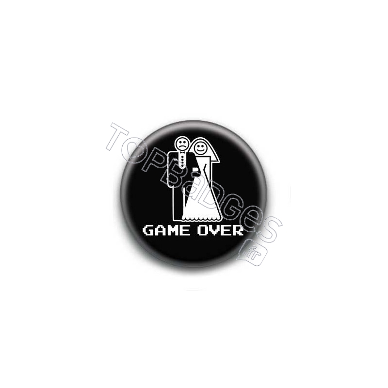 Badge : Mariage game over