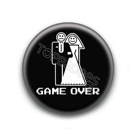 Badge : Mariage game over