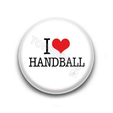 Badge I Love Handball