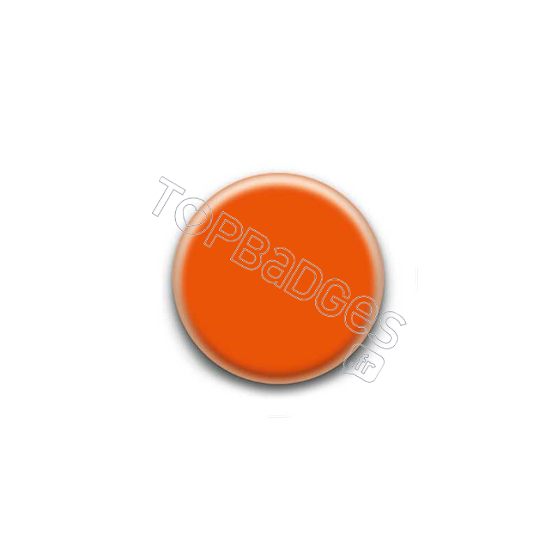 Badge Fond Orange