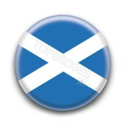 Badge Drapeau Ecosse