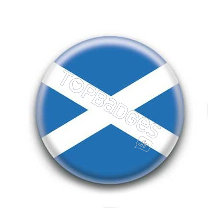 Badge Drapeau Ecosse